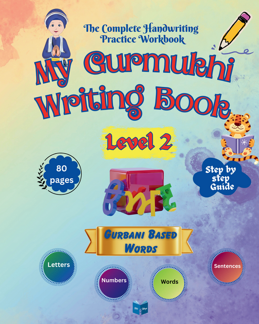 My Gurmukhi Writing Book Level 2
